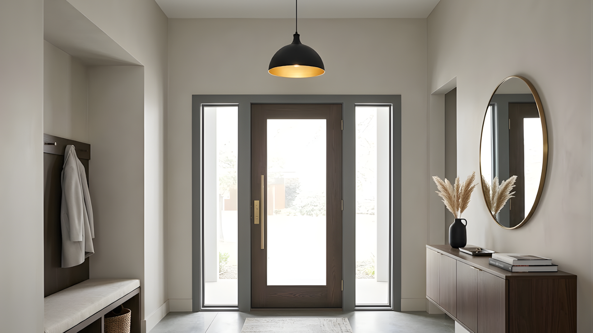 Mia 12" 1-Light Metal Shade Pendant