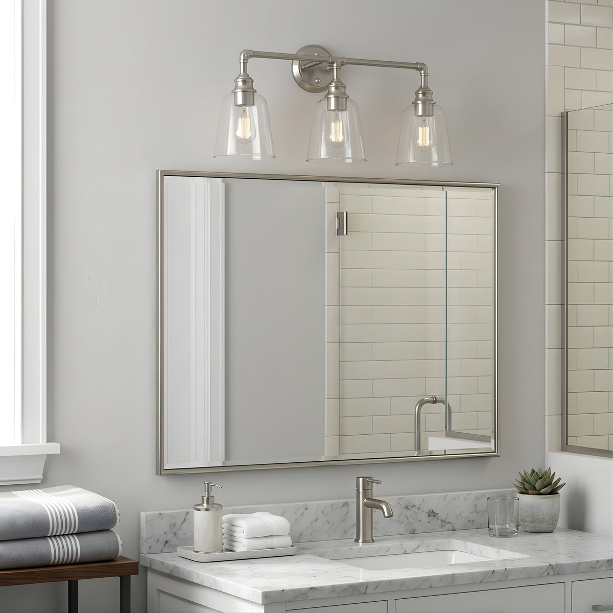 Milla 3-Light Vanity Scone