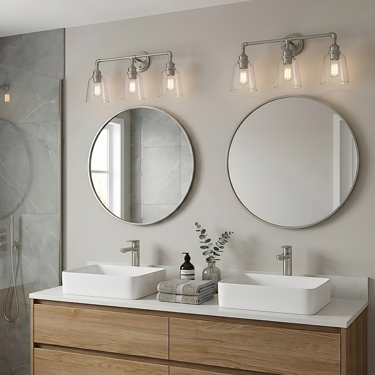 Milla 3-Light Vanity Scone