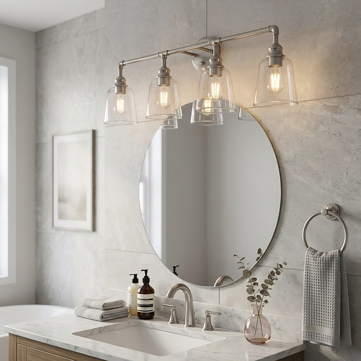 Milla 4-Light Vanity Scone