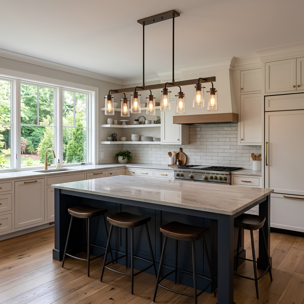 Salerno 8-Light Island Pendant