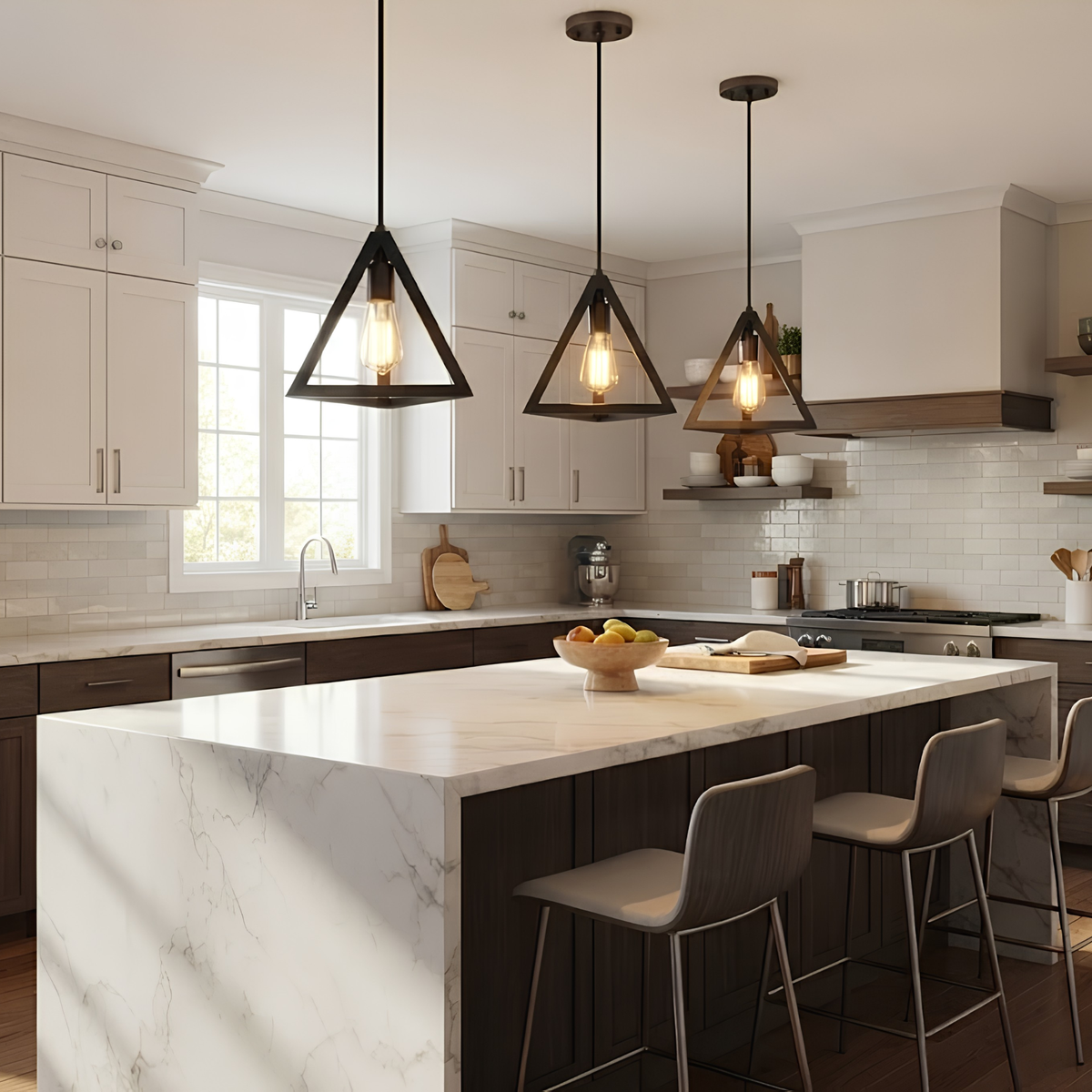 Astra 1-Light Triangle Pendant