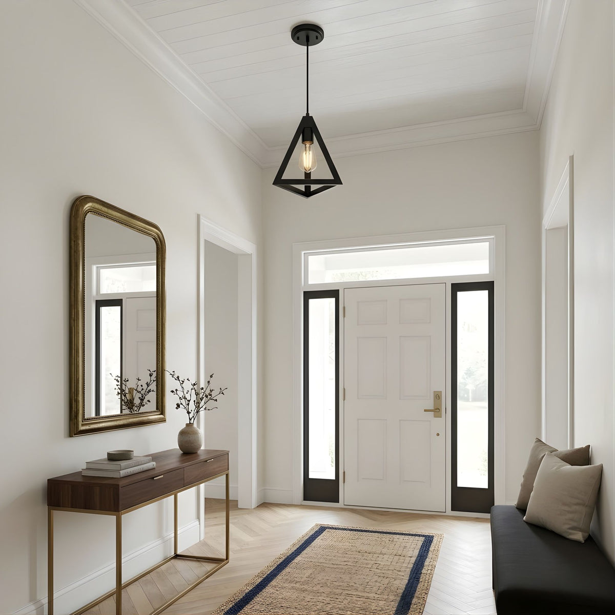 Astra 1-Light Triangle Pendant