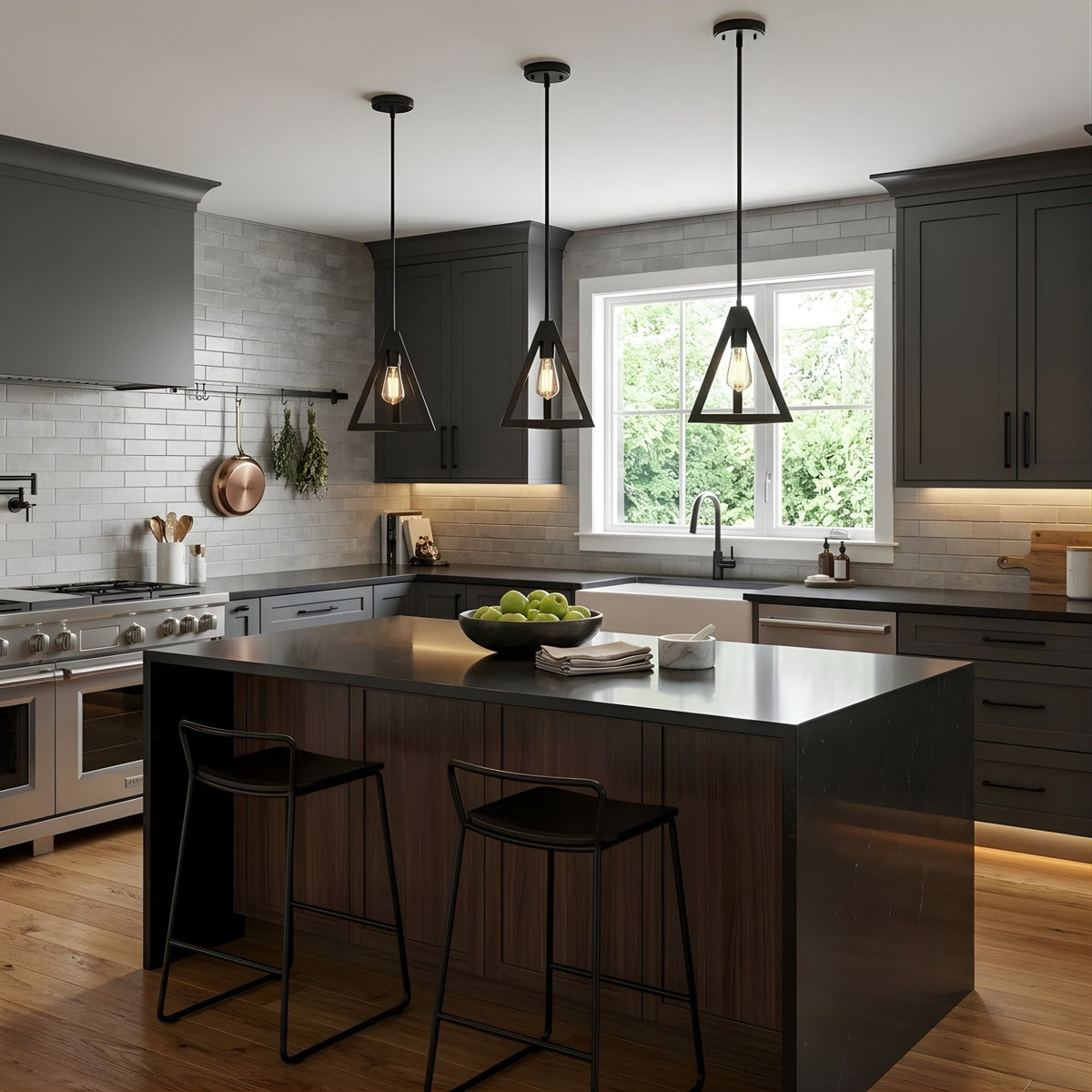 Astra 1-Light Triangle Pendant