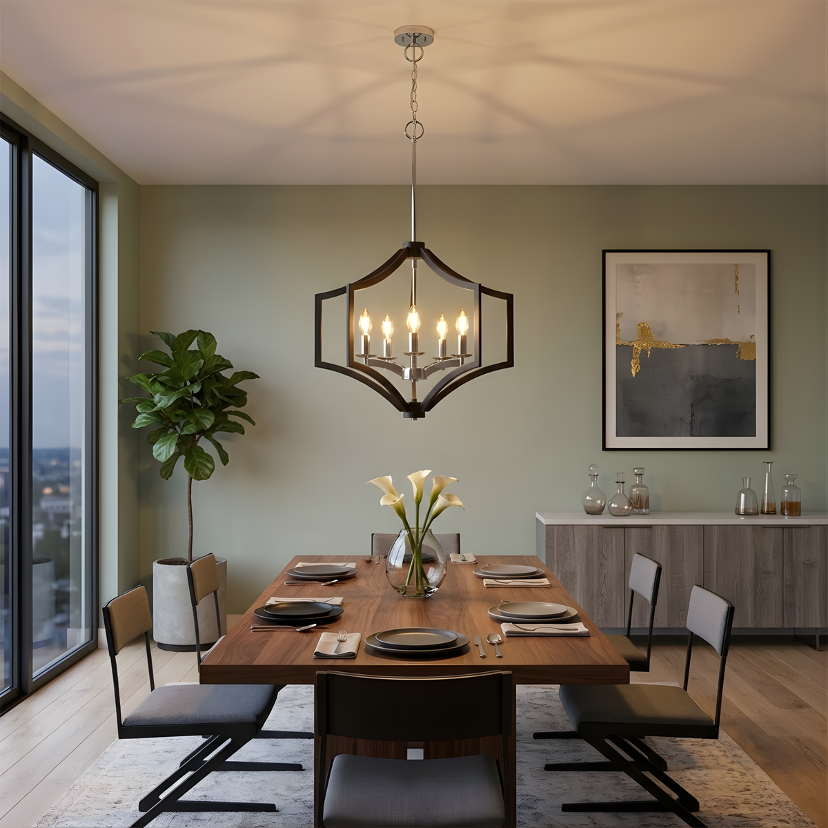 Maya 5-Light Chandelier Pendant