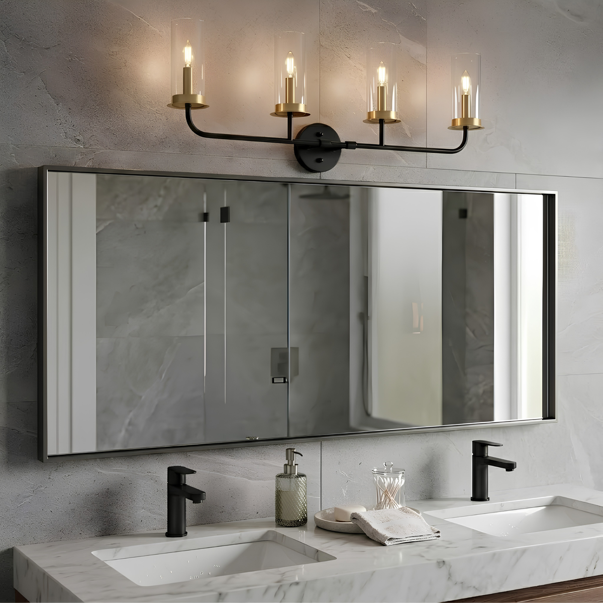Aura 4-Light Vanity