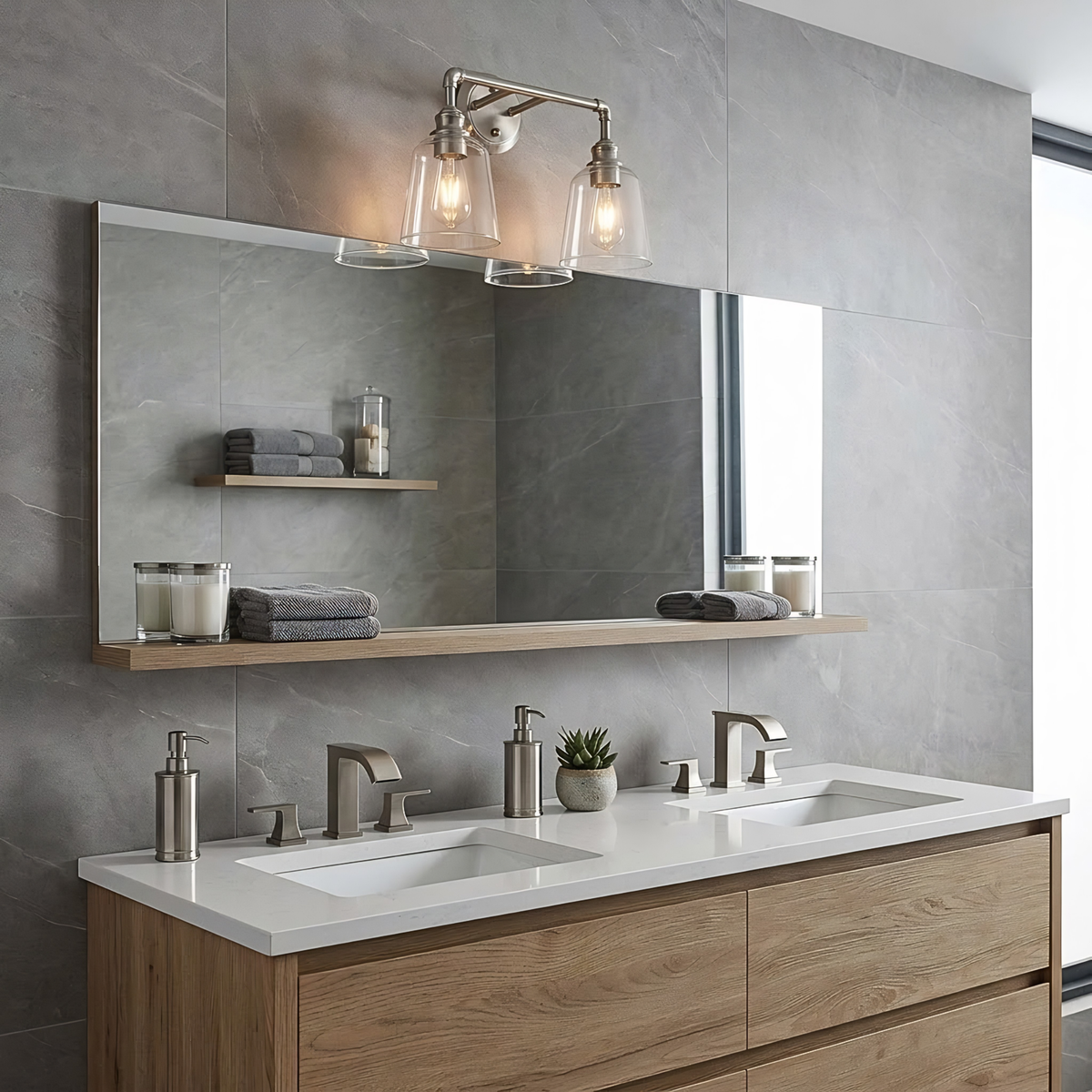 Milla 2-Light Vanity Scone