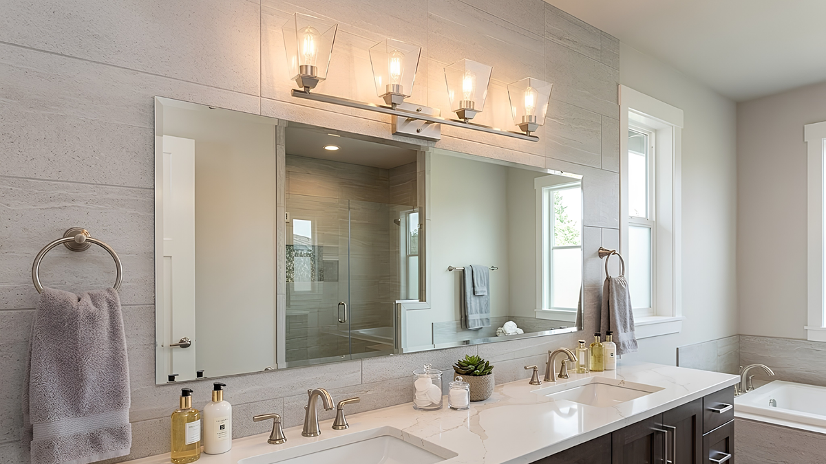 Blair 4-Light Vanity Clear Glass