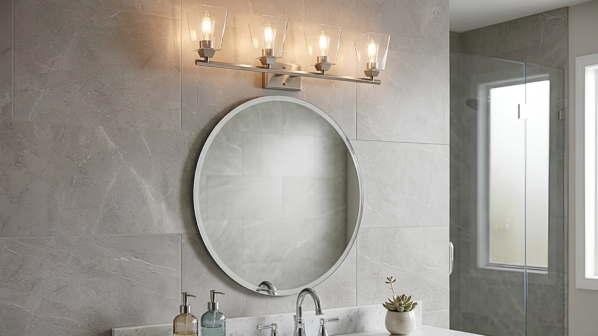 Blair 4-Light Vanity Clear Glass
