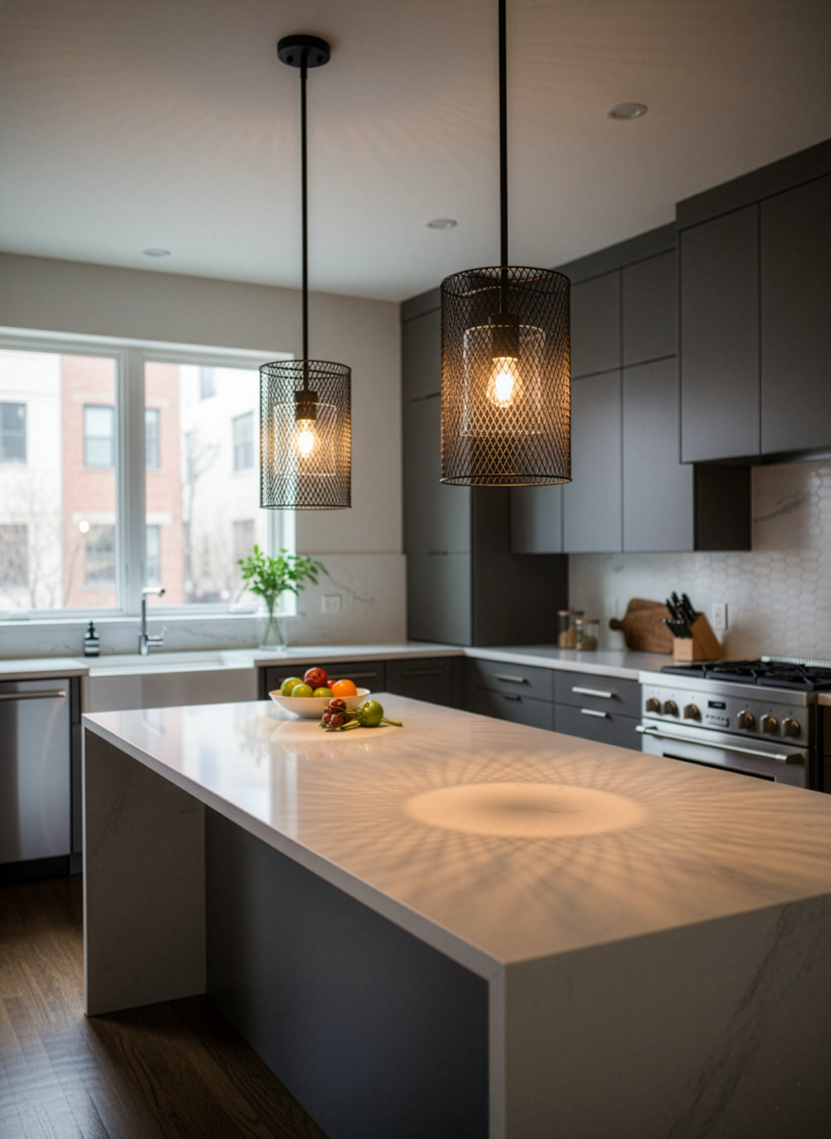 Salerno 1-Light Mesh Pendant
