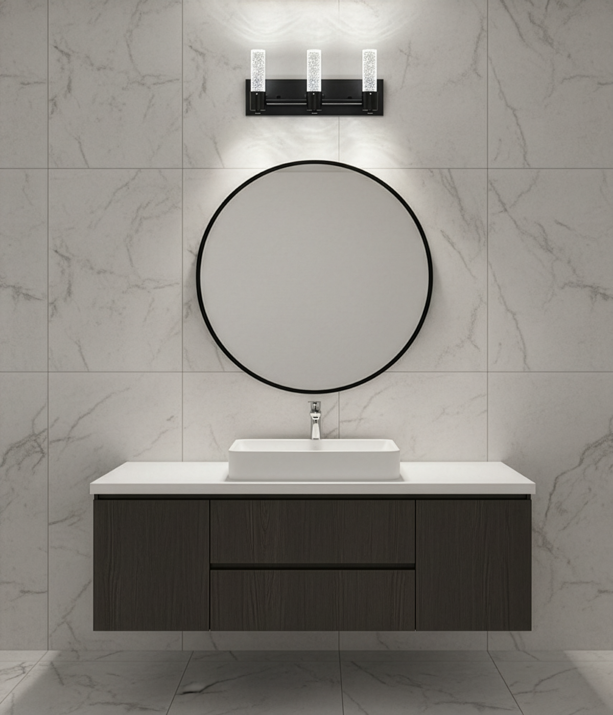 Soffi 3-Light LED Rectangle Vanity
