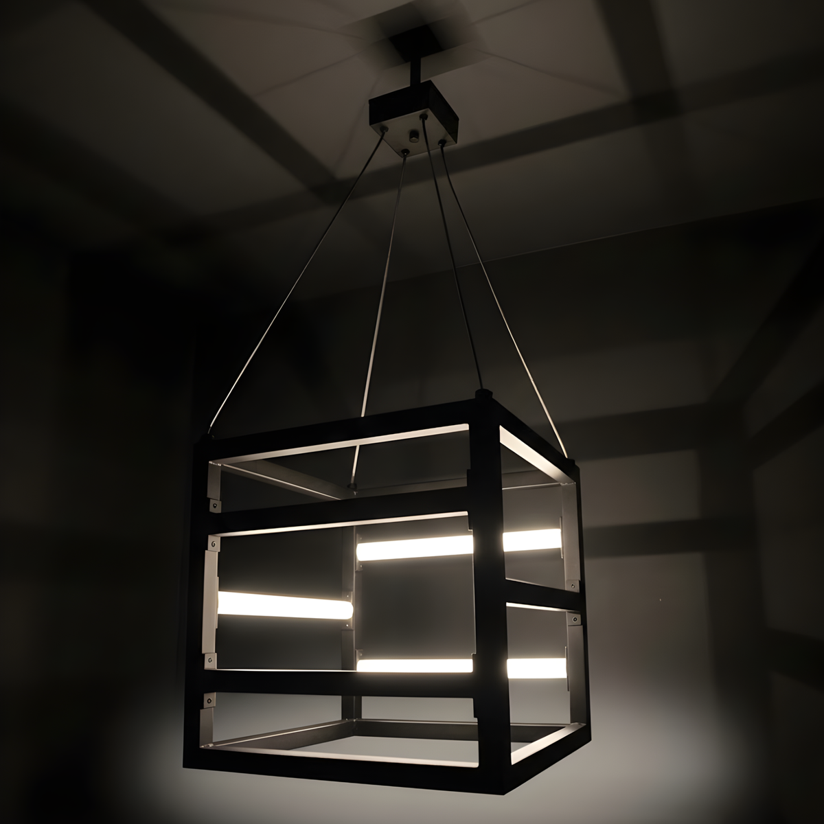 Tivoli 18" LED Square Pendant