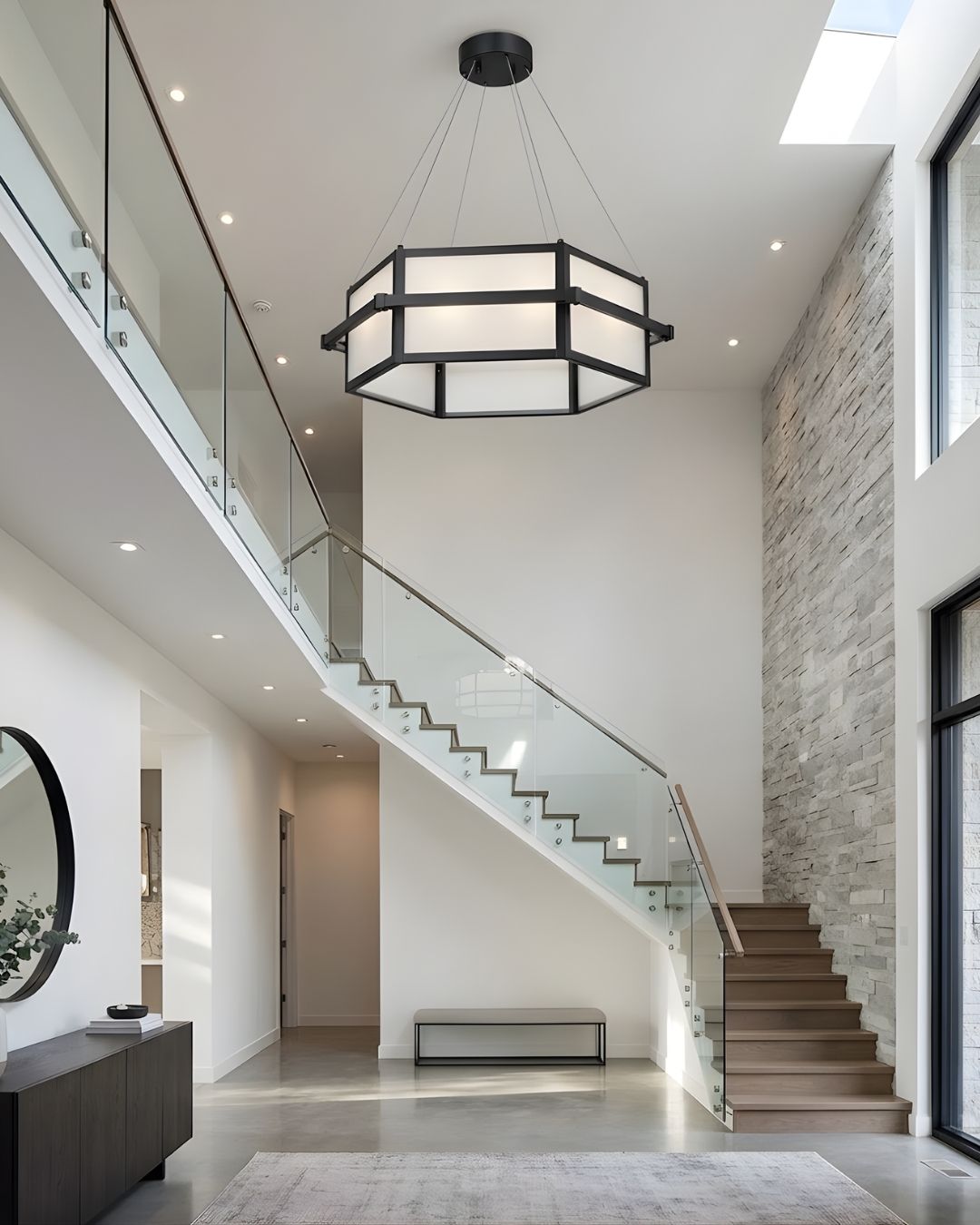 Amalfi LED Hex Chandelier