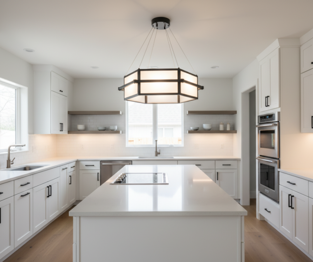 Amalfi LED Hex Chandelier