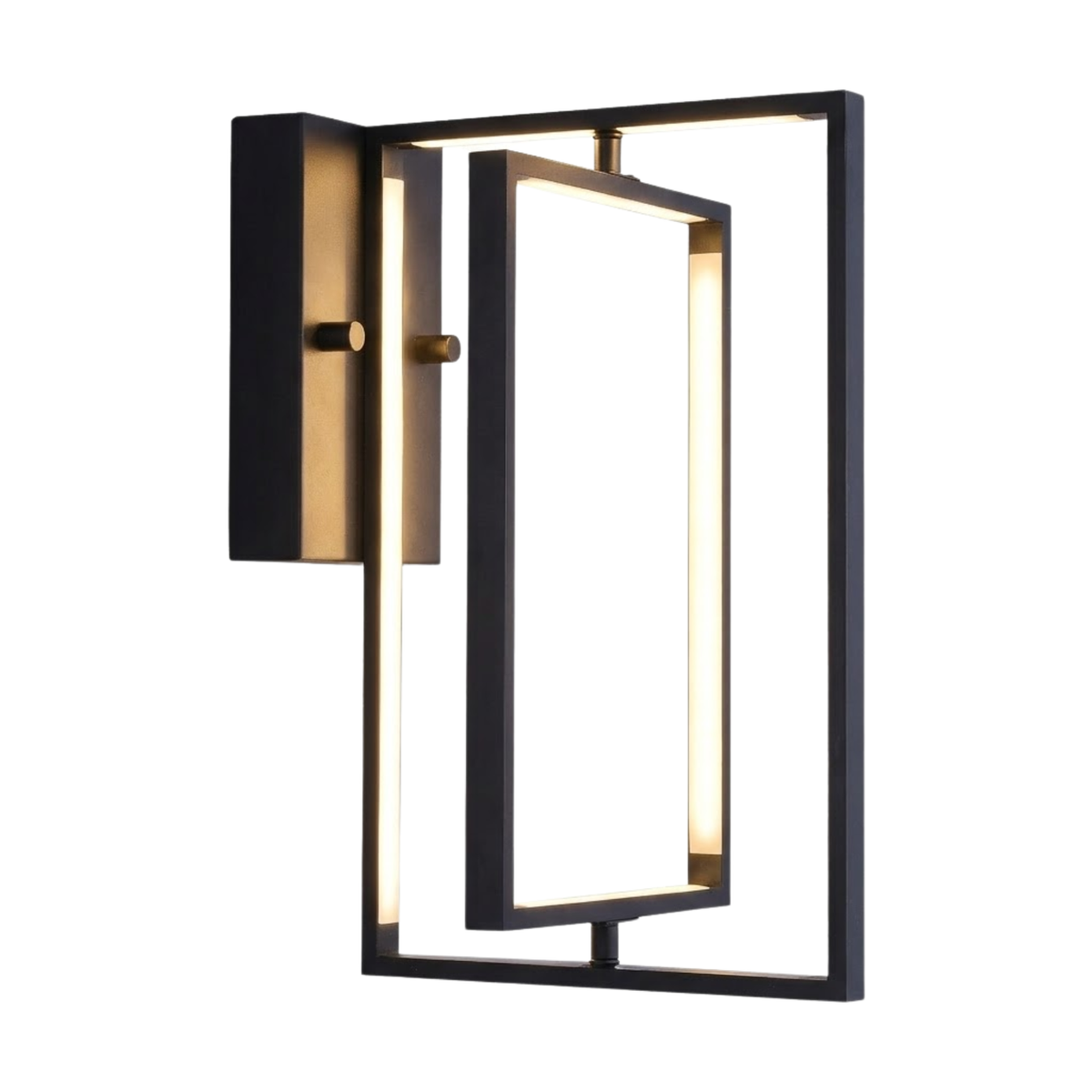 Vivio Modena LED Open Rectangle Sconce - MB 25W 4000K