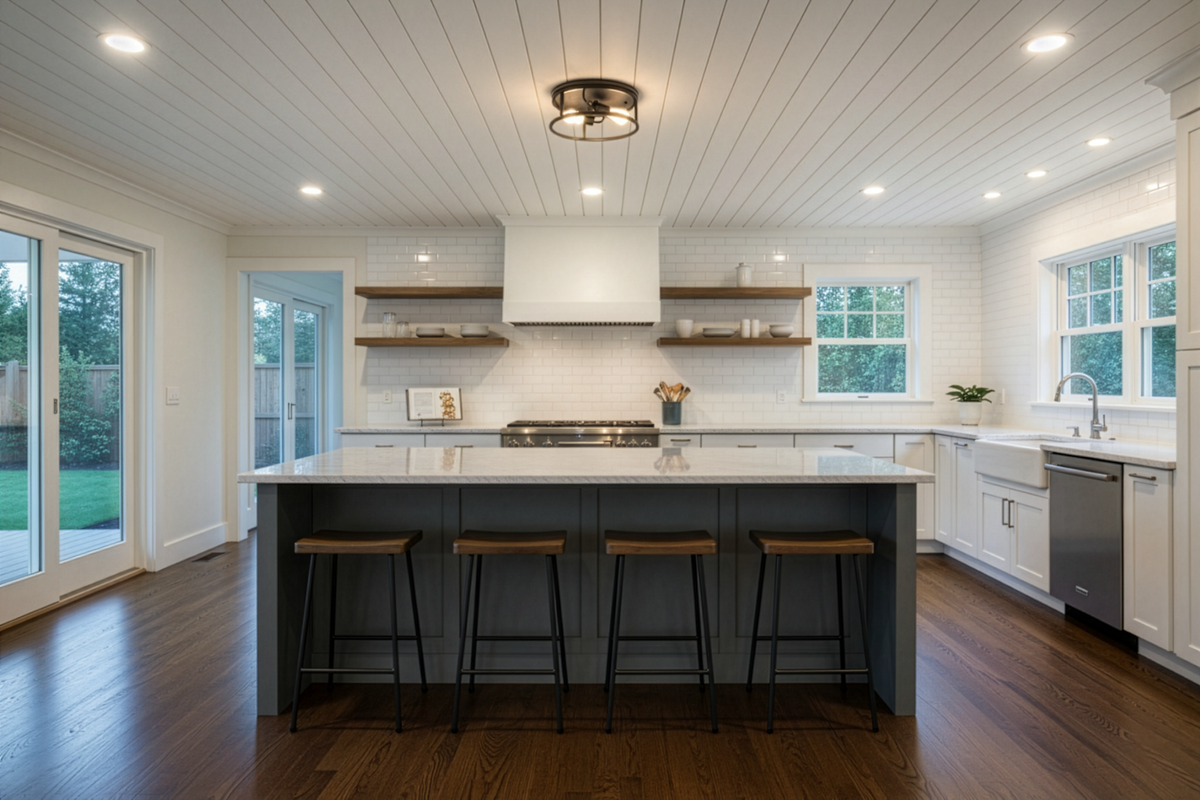 Harold 2-Light Round Open Ceiling Mount