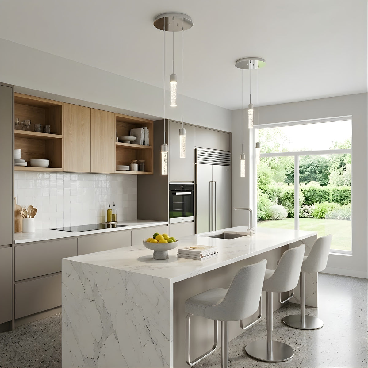 Soffi 3-Light LED Cylinder Pendant