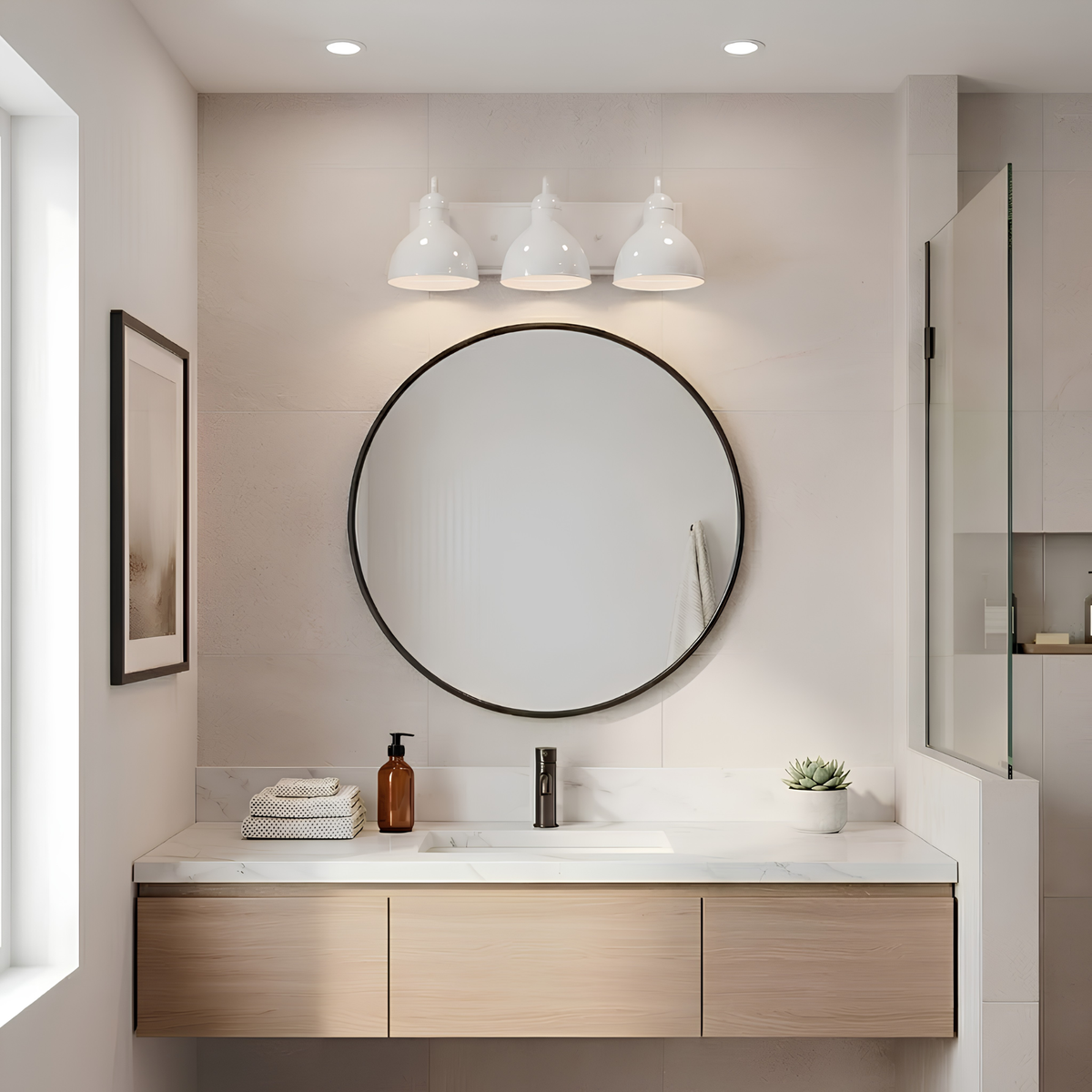 Gia 3-Light Vanity