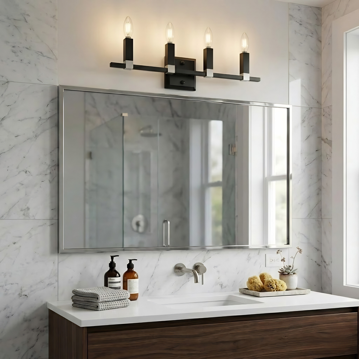 Maroni 4-Light Wall Vanity