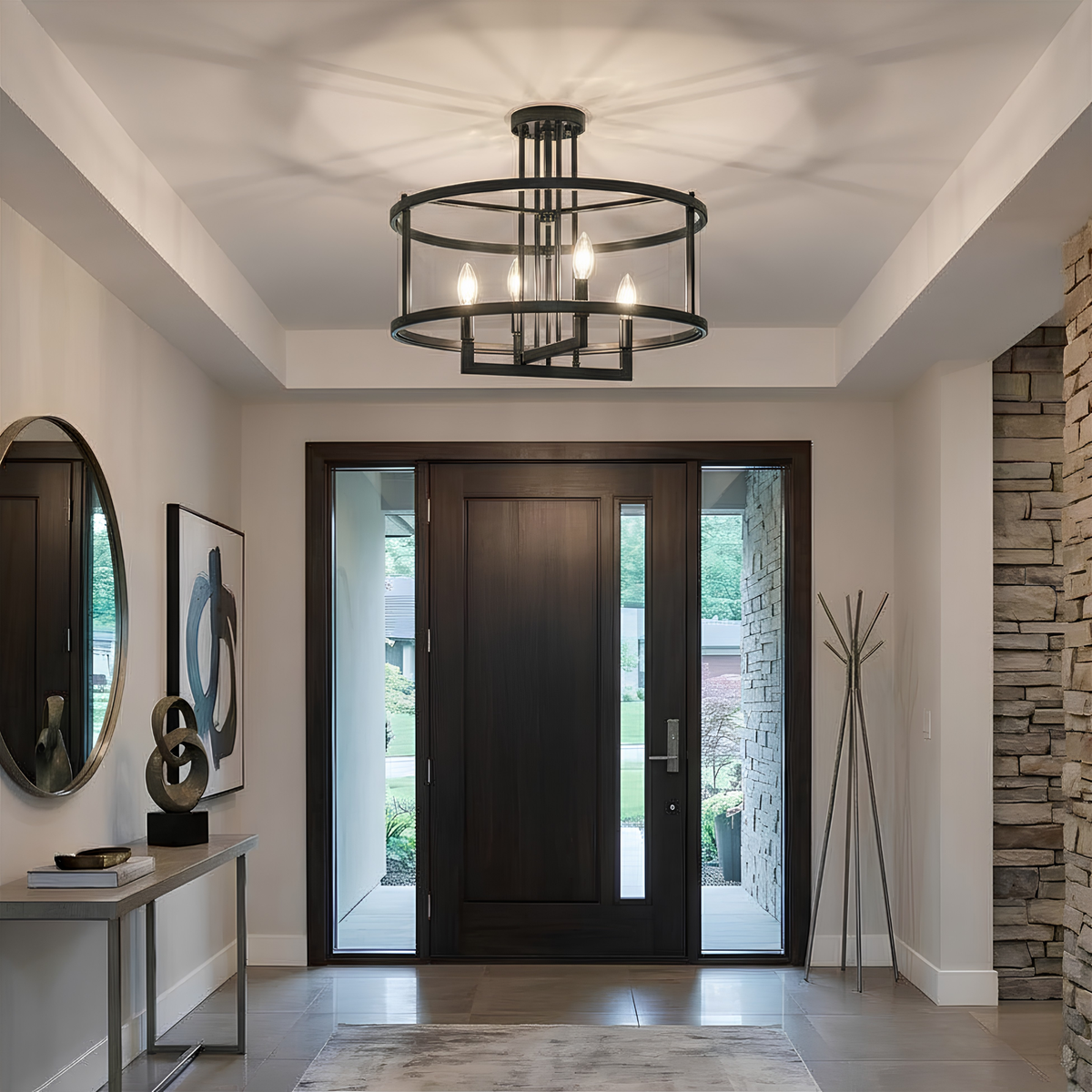 Ravenna 4-Light Flush Mount