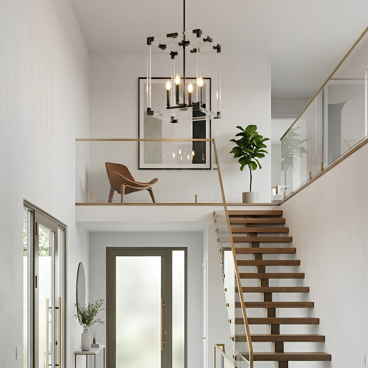 Neva 4-Light Acrylic Pendant