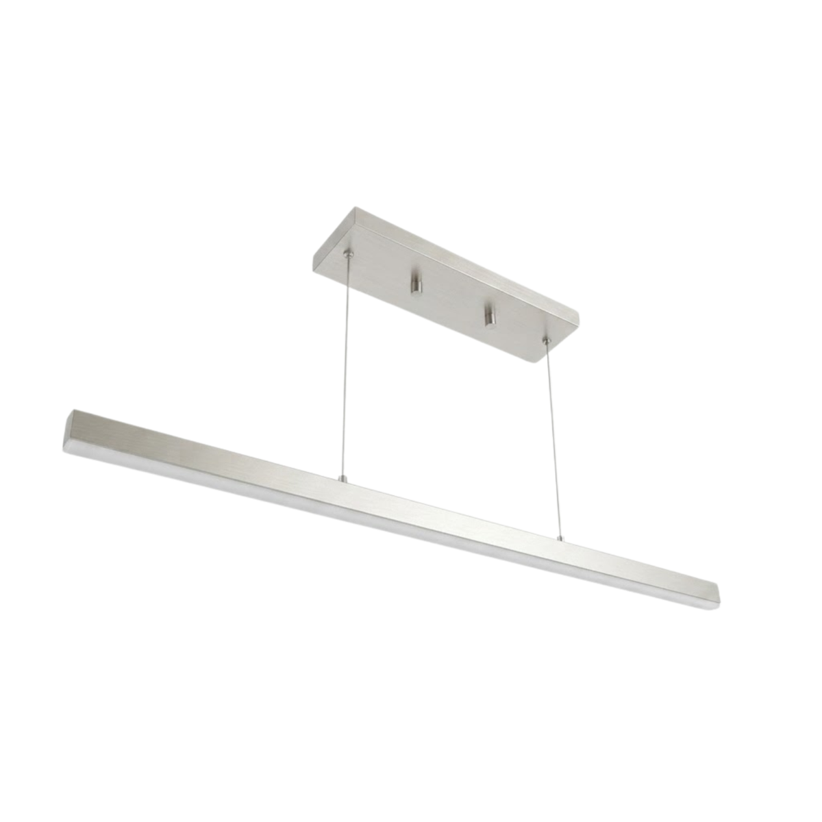 LED Linear Pendant Brushed Nickel