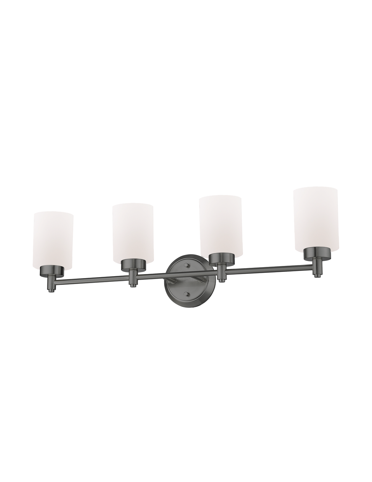 Mincio 4-Light White Glass Vanity - MB