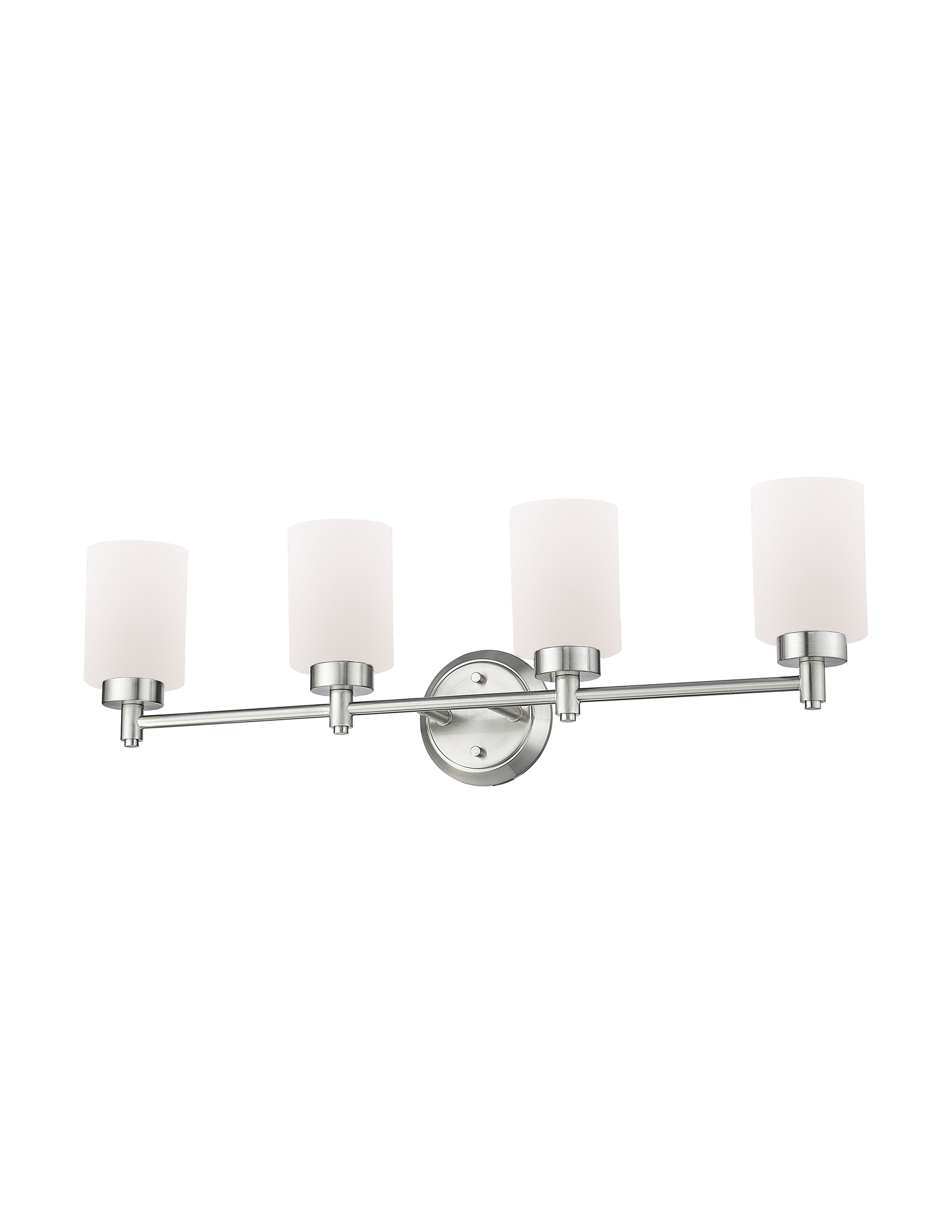 Mincio 4-Light White Glass Vanity - NK